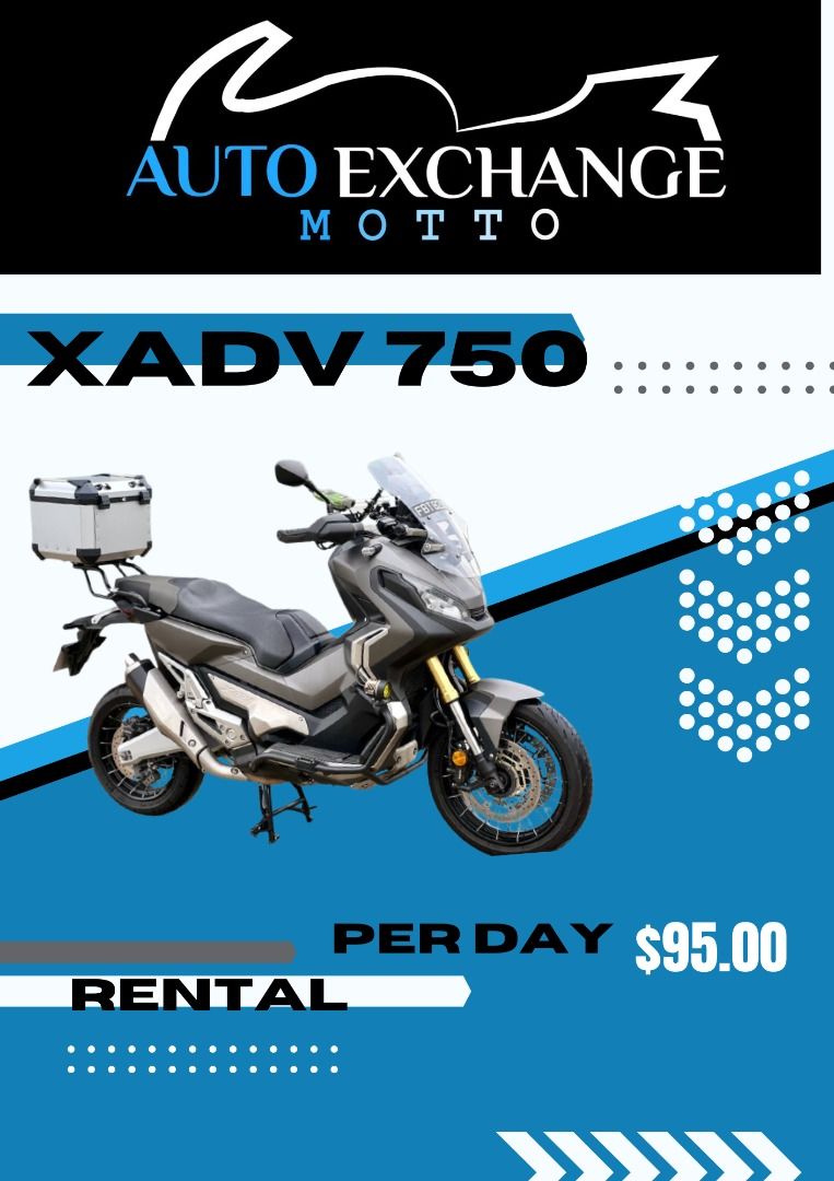Honda XAdv 750 RENTAL Auto Exchange Motto