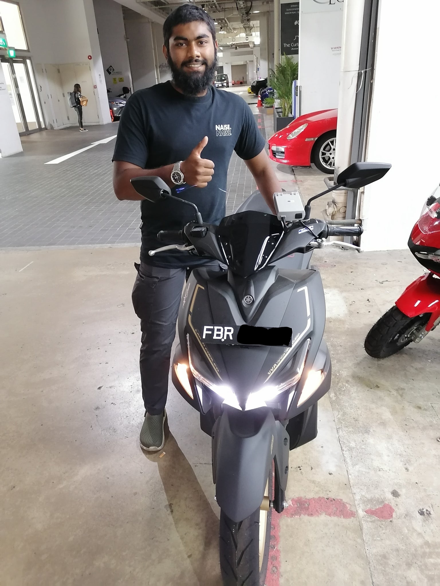 Hire a Yamaha Aerox 155 Scooter in Koh Samui from $7 per day